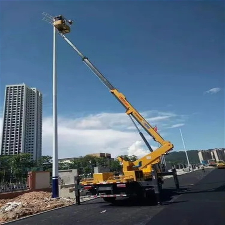 盱眙县维修路灯的曲臂升降车出租