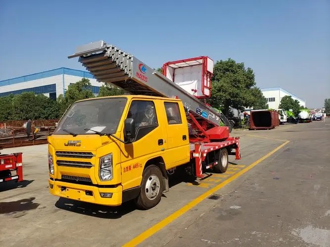 盱眙县附近云梯车出租 砂石搬运